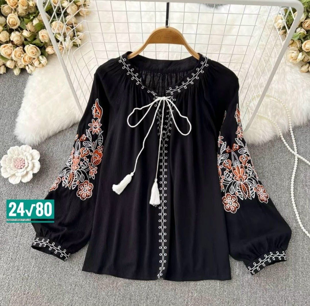 блузка в стиле бохо,женская блузка с вышивкой,блузка с вышивкой,винтажная блузка,блузка стильная