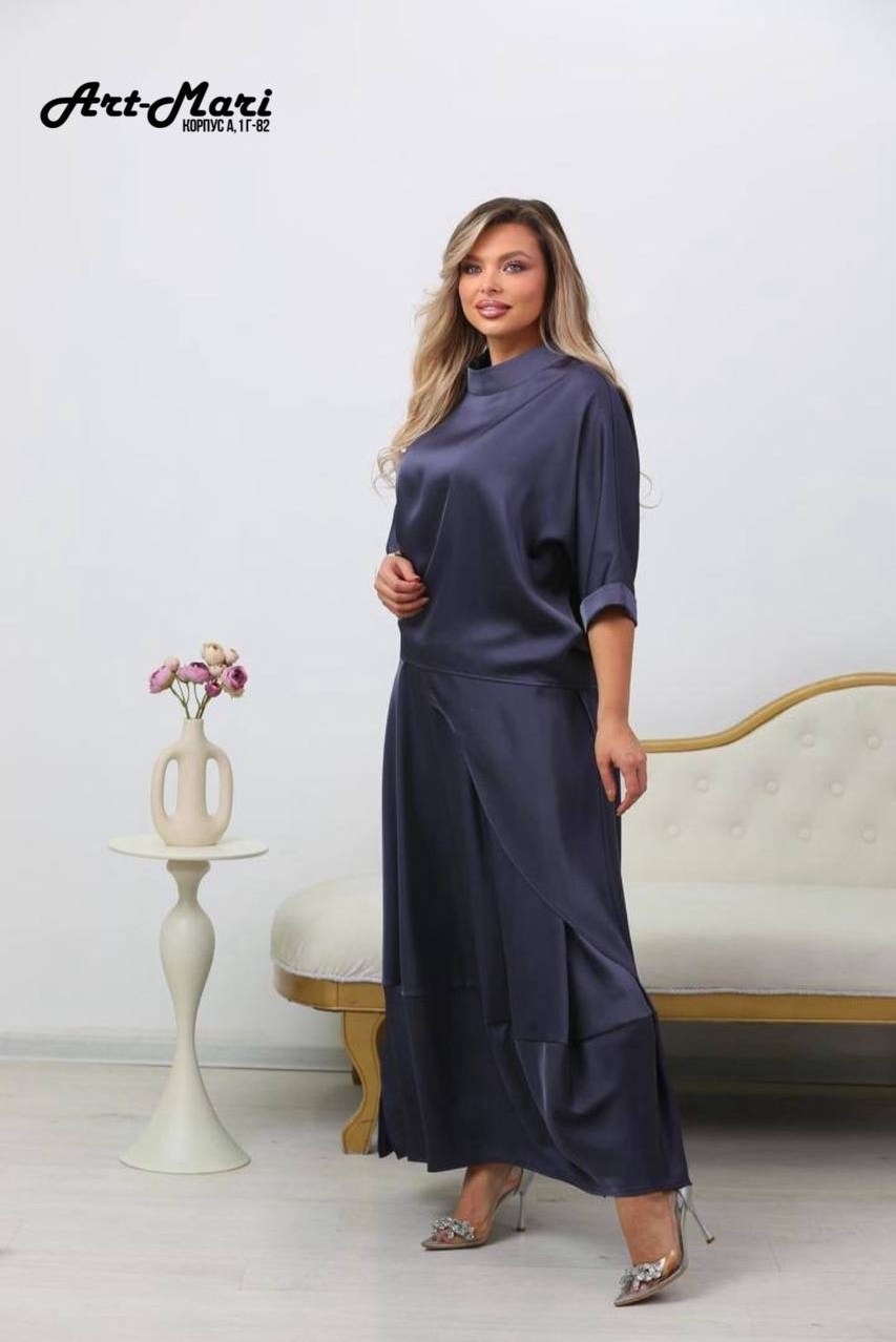 вечерний костюм,костюм,,женский костюм,костюм брючный праздничный больших размеров frastem 329424945