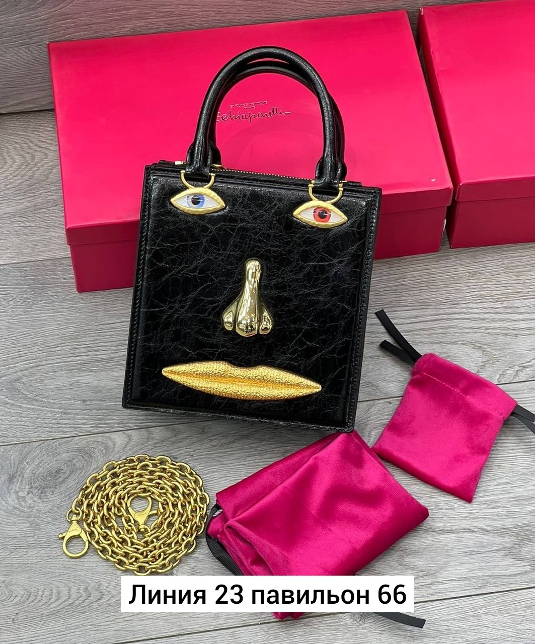 сумка-тоут schiaparelli,сумка schiaparelli,бархатная сумка для глаз schiaparelli premium sense demon,брендовая женская сумка,женская сумка schiaparelli