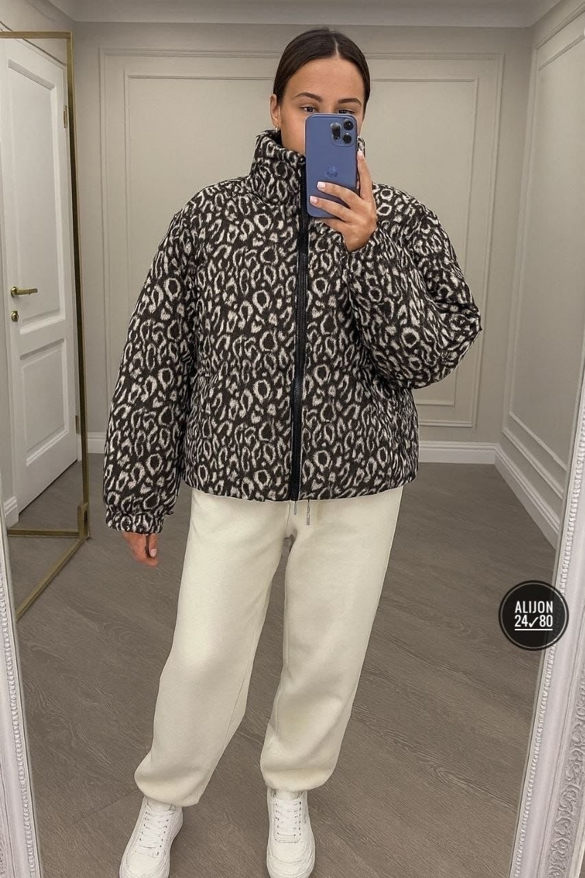 куртка с леопардовым принтом,женская куртка "романтик колекшн" леопард,куртка леопардовая,куртка леопардовая двухсторонняя obba,куртка короткая леопардовая без капюшона fleurblo 253069107