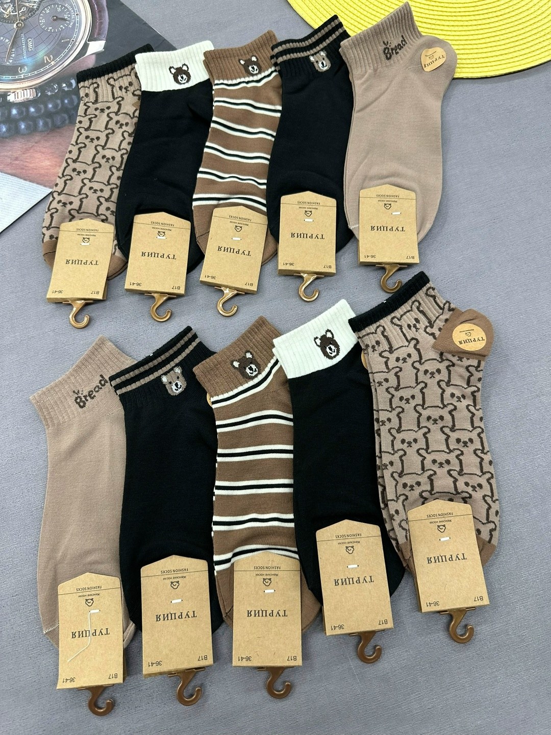 носки женские 10 пар,носки женские,носки мужские,носки женские 10 пар разного цвета,комплект носки женские