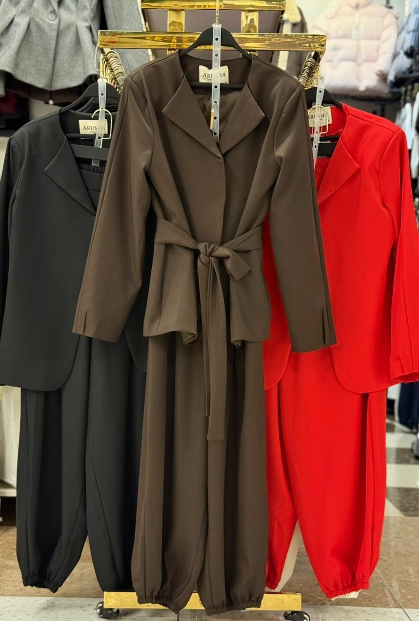 брючный костюм,костюм женский,женский брючный костюм,костюм с брюками,костюм с поясом