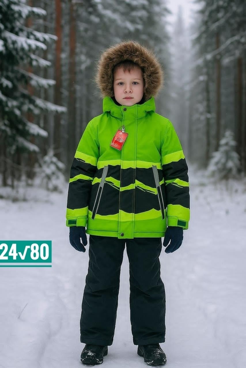 зимний костюм мембранный michelle-kids 94971581,зимний костюм мембранный michelle-kids,зимний костюм для мальчиков,зимний комплект для мальчика,зимний костюм мембранный michelle-kids лайм