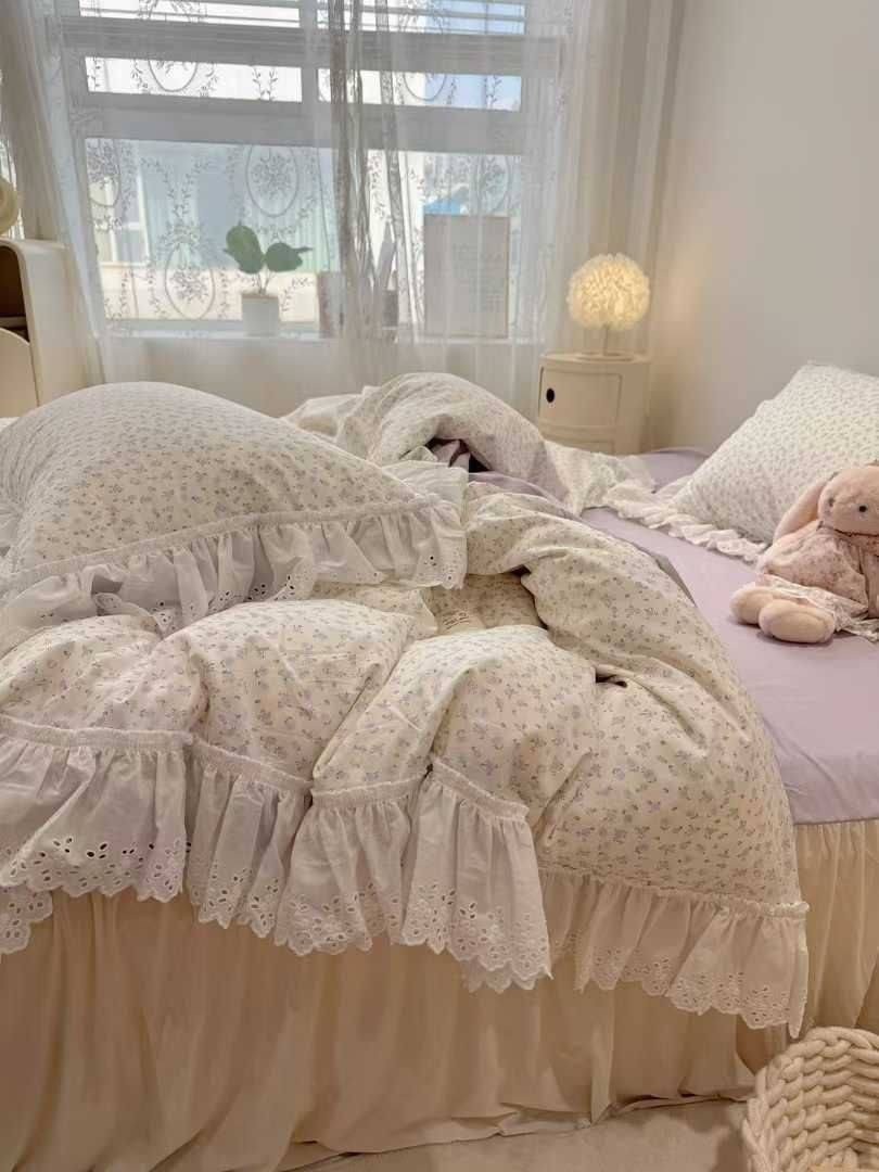 постельное белье в стиле прованс,постельное белье комплект,комплект постельного белья в корейском стиле с наволочкой,комплект постельного белья из хлопка,постельное белье с одеялом сатин люкс