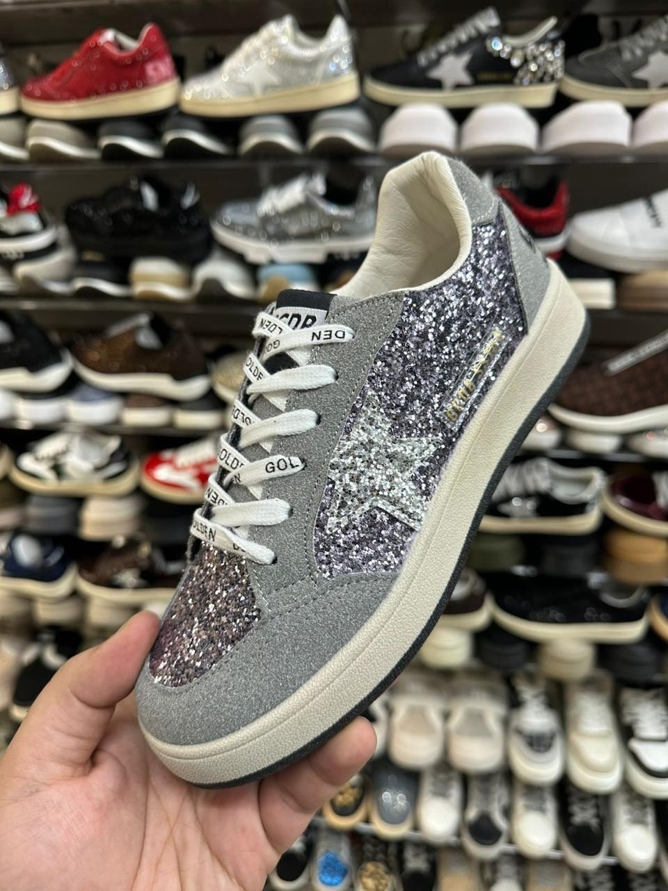 кроссовки golden goose с пайетками на платформе,golden goose кроссовки,,кеды golden goose,женские кроссовки