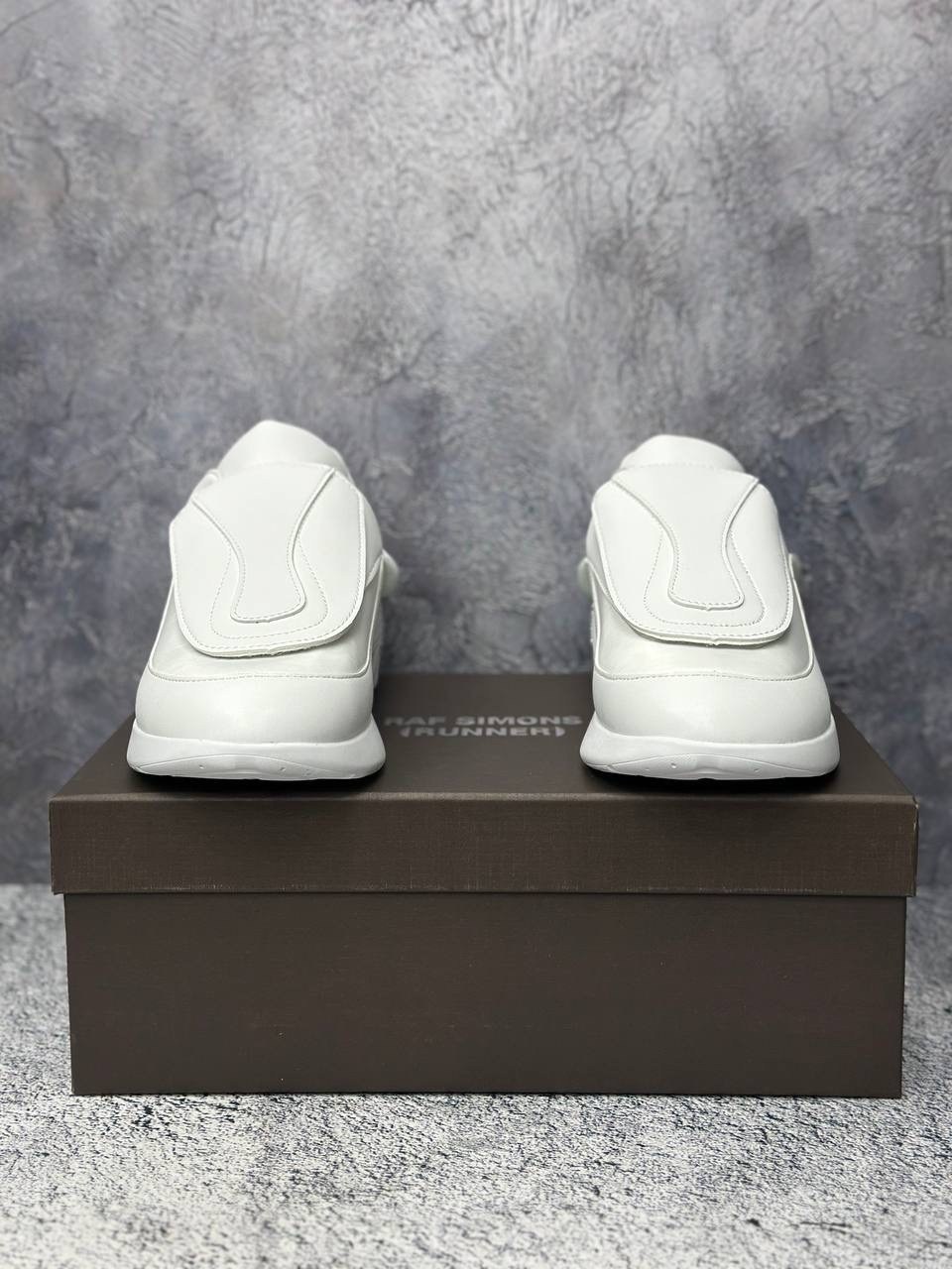 кроссовки raf simons (runner) цвет белый размер 42,кроссовки raf simons ante,raf simons кроссовки antei,raf simons белые кожаные низкие кроссовки,raf simons белые кроссовки antei