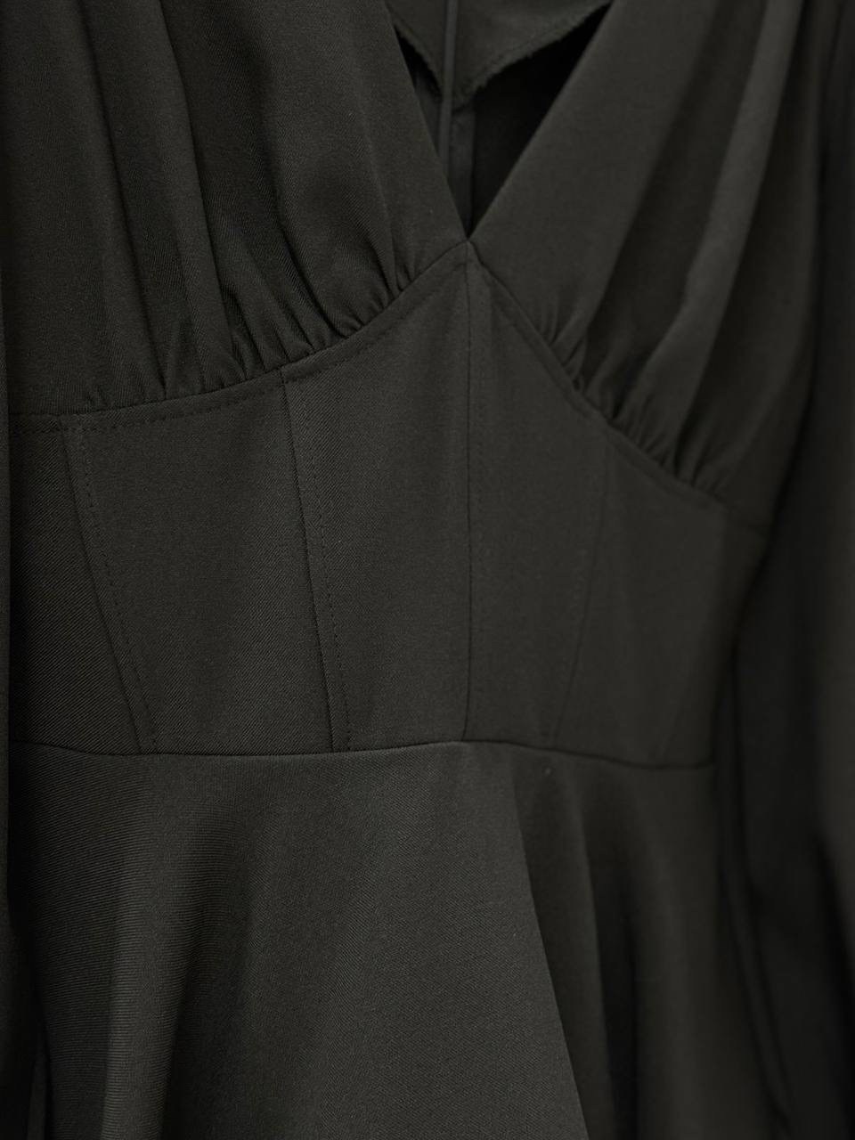 платье,стильное платье,женский костюм,платье коричневое,платье с корсетом