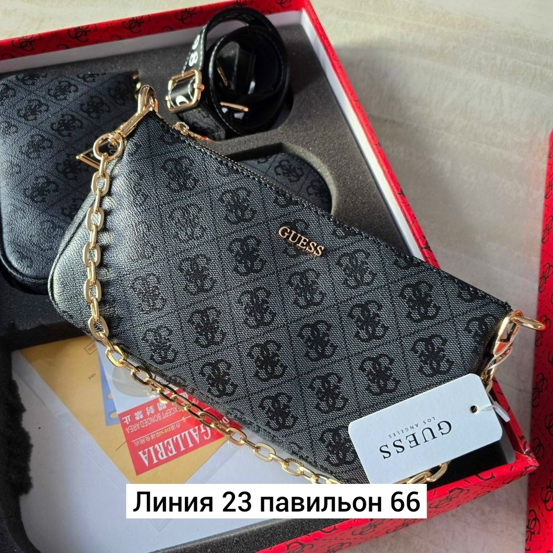сумка женская guess,cумка guess,подарочный набор женский,сумка guess сумка guess,сумка комплект