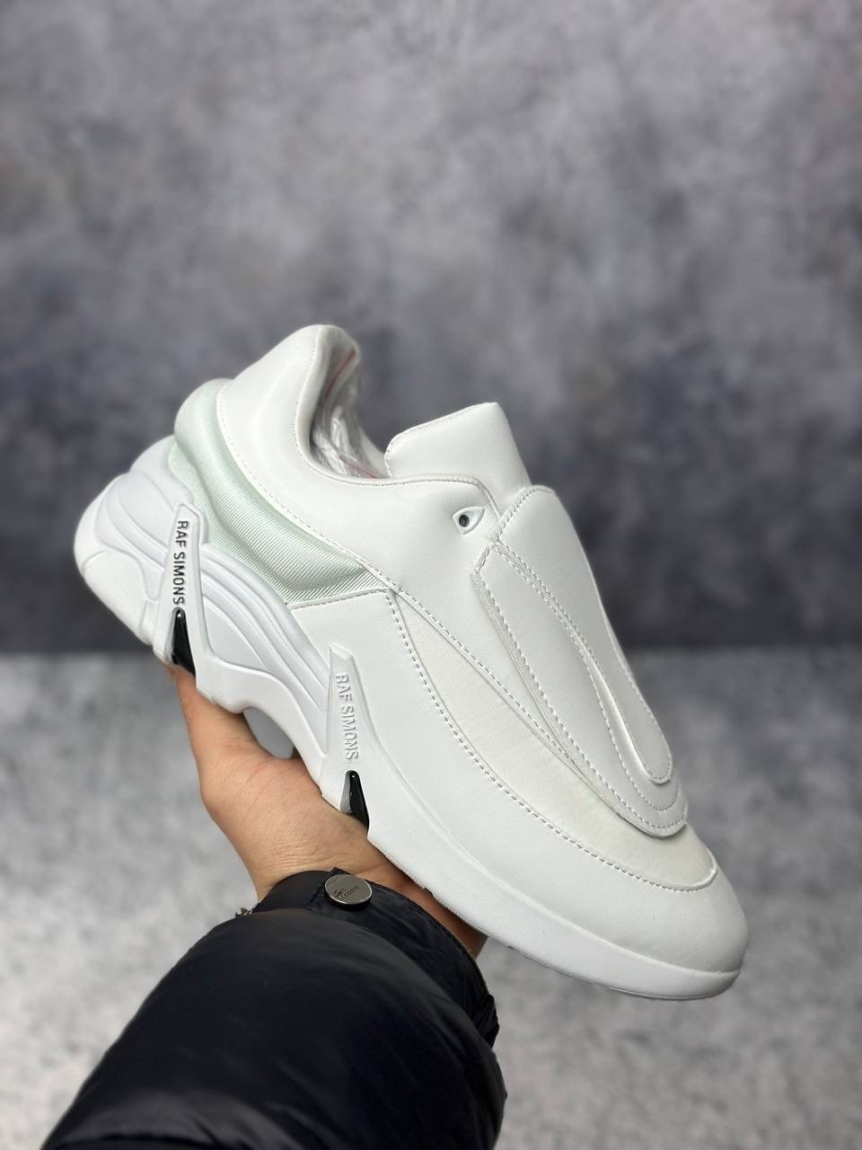 кроссовки raf simons (runner) цвет белый размер 42,кроссовки raf simons ante,raf simons кроссовки antei,raf simons белые кожаные низкие кроссовки,raf simons белые кроссовки antei