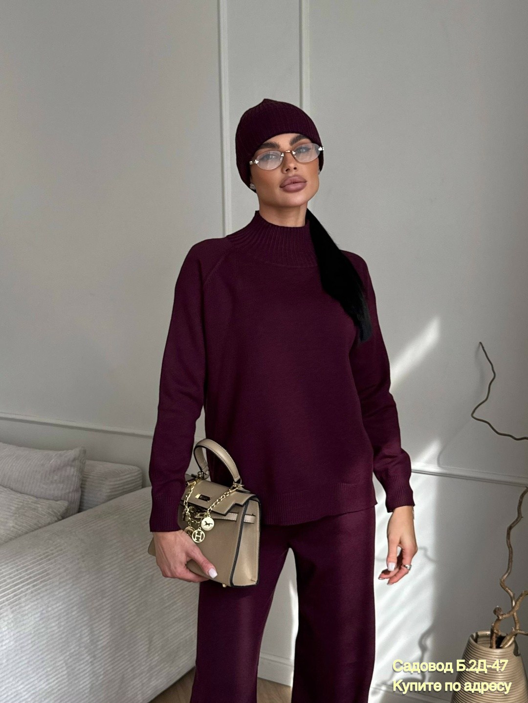 костюмы трикотажные палаццо женские брючные,костюм женский с брюками палаццо,костюм вязаный трикотажный теплый с брюками eva coosh,трикотажный костюм с брюками палаццо,кашемировый брючный костюм