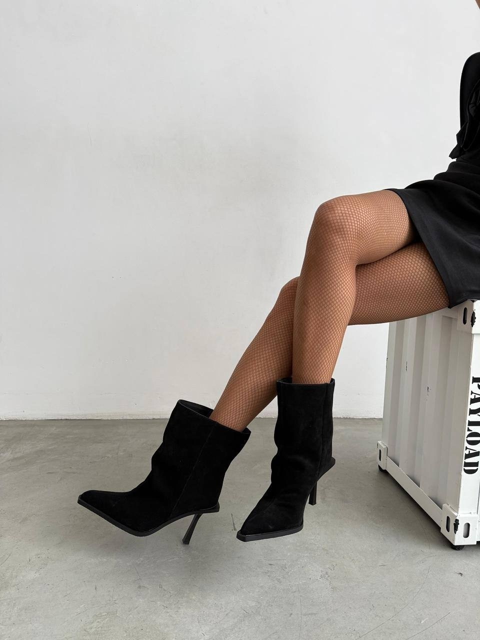 замшевые ботильоны,ботильоны демисезонные на каблуке шпильке londri,замшевые женские ботильоны с острым носком на,ботильоны демисезонные на каблуке шпильке londri 306973163,женские ботильоны