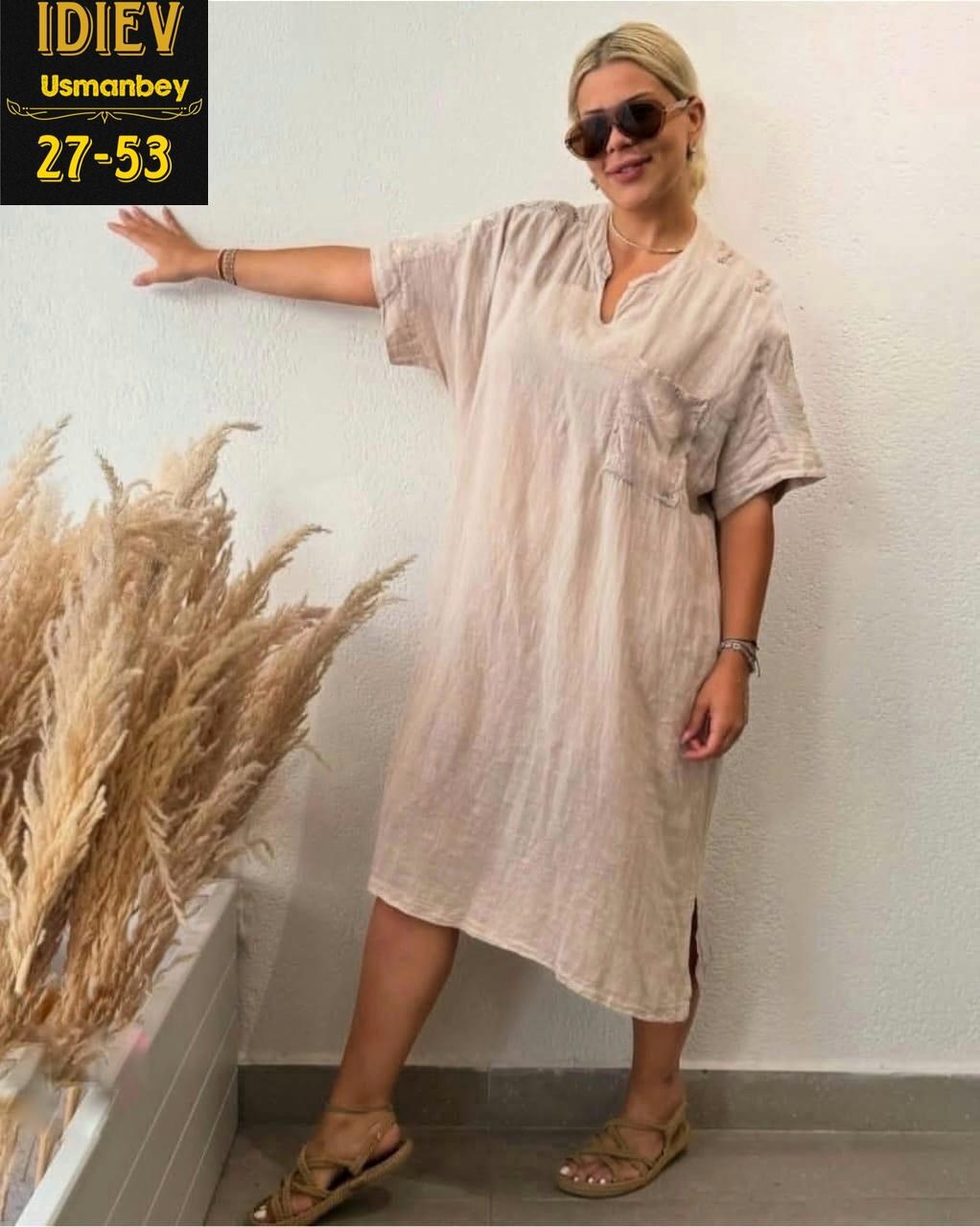 летнее платье женское,платье большие размеры,платье из льна,платье женское свободное,платье женская