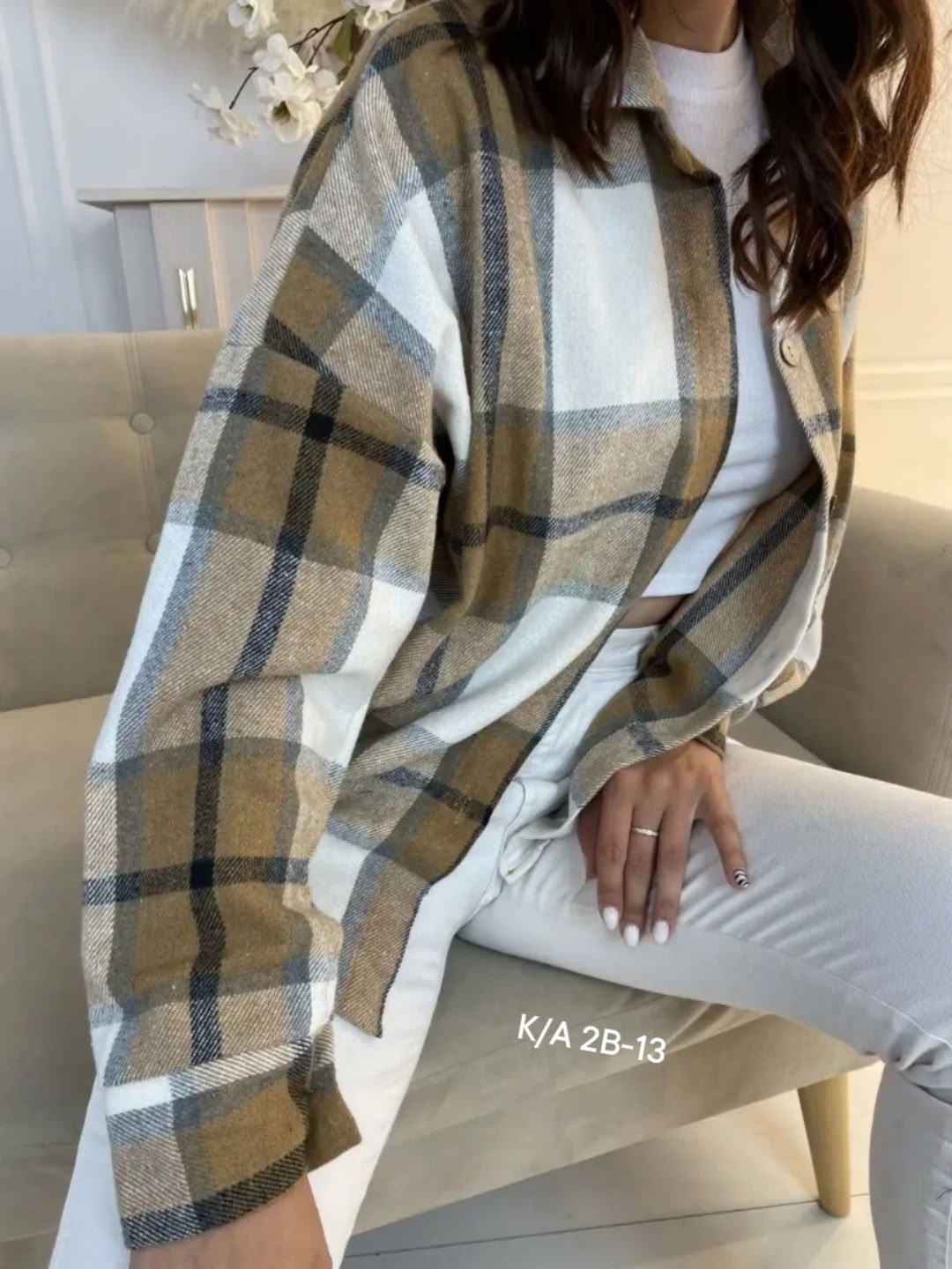 рубашка в клетку теплая женская,рубашка в клетку женская,рубашка оверсайз в клетку теплая by nikitina,женская рубашка,рубашка в клетку