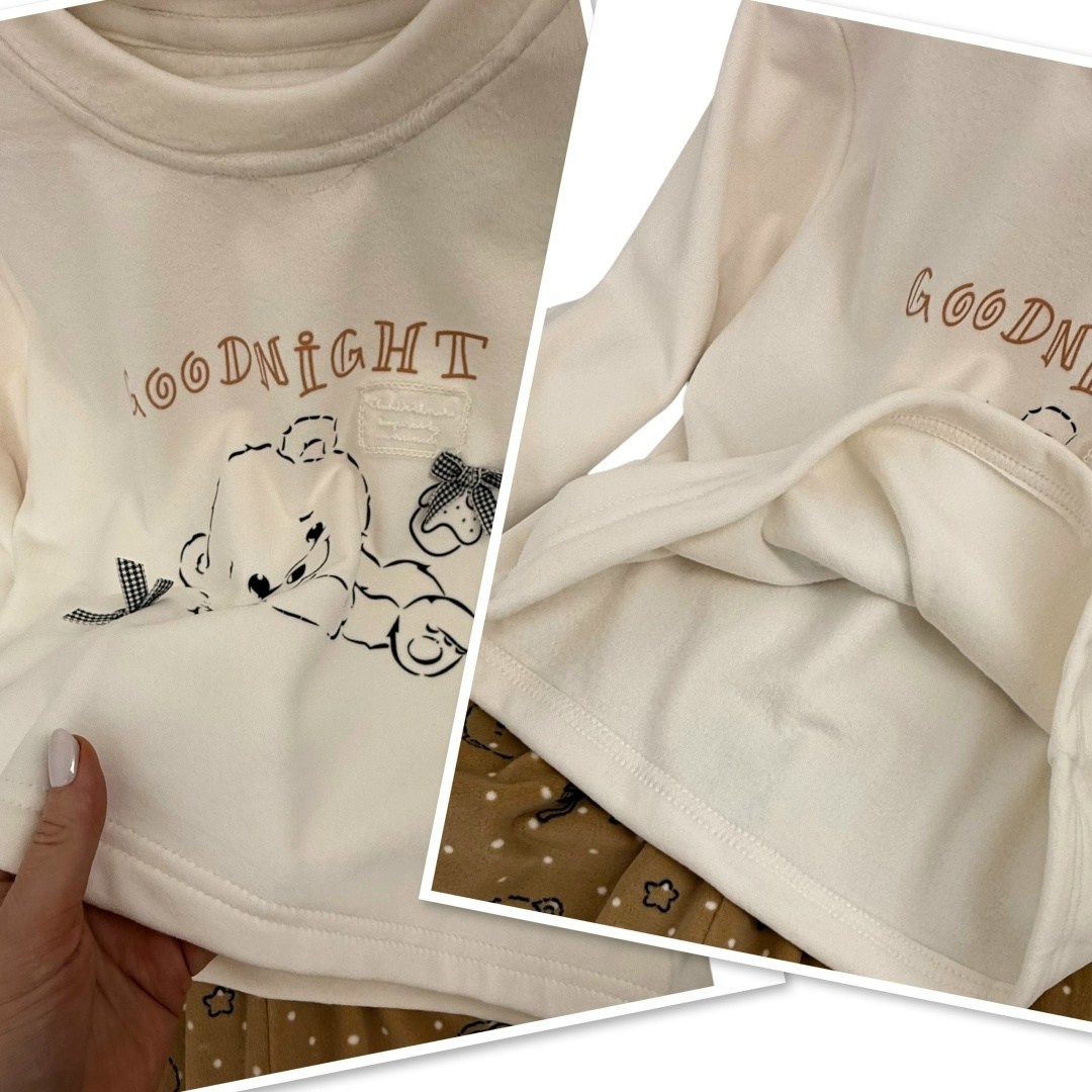 пижама для девочки,пижама детская для девочек,детская пижама бежевая для мальчика и девочки bambino mio,теплые пижамы детские,mayoral пижама для девочки 4778