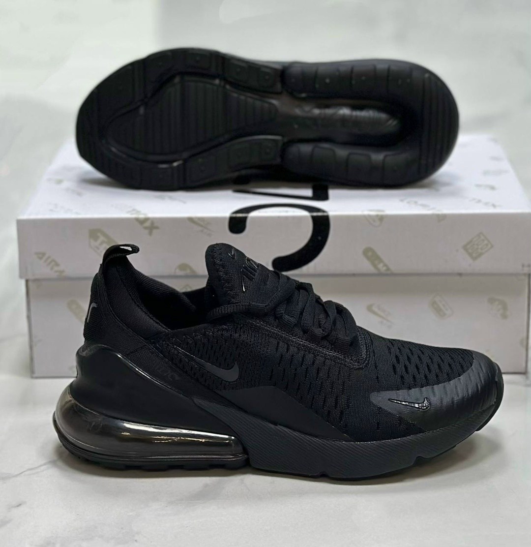 кроссовки nike air max 270,nike air max 270 triple black,мужские кроссовки nike air max 270,кроссовки,найк 270 черные