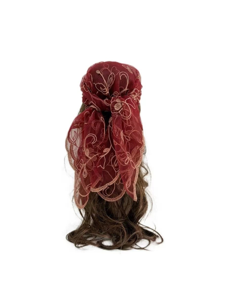 кружевной шарф,шарфы для женщин,головной платок,кружевной платок,платок для волос