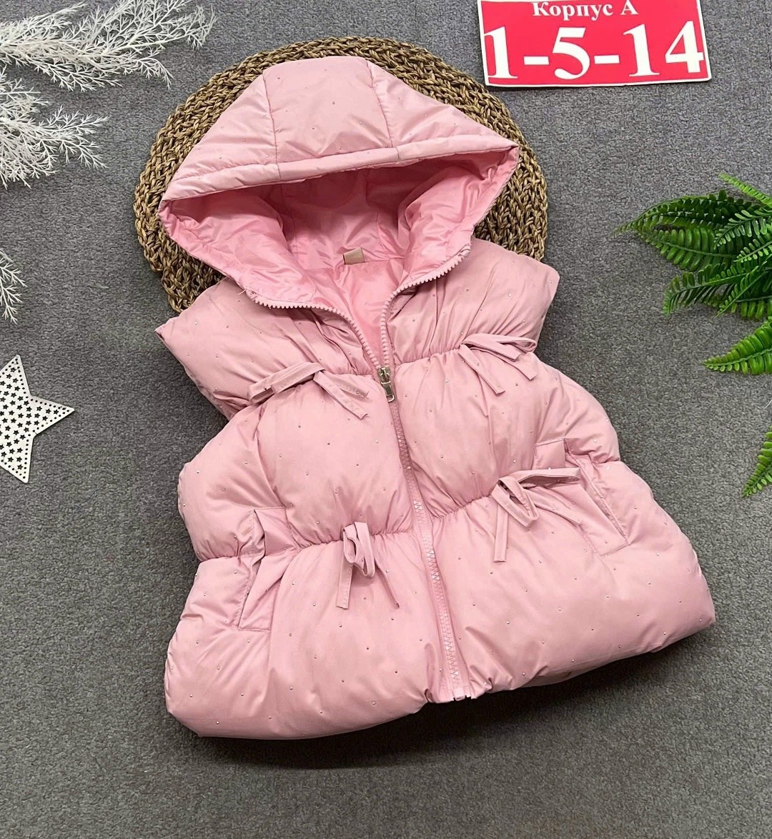 жилет утепленная,демисезонная жилетка,жилетка демисезонная утепленная,детский жилет,жилетка для девочки утепленная