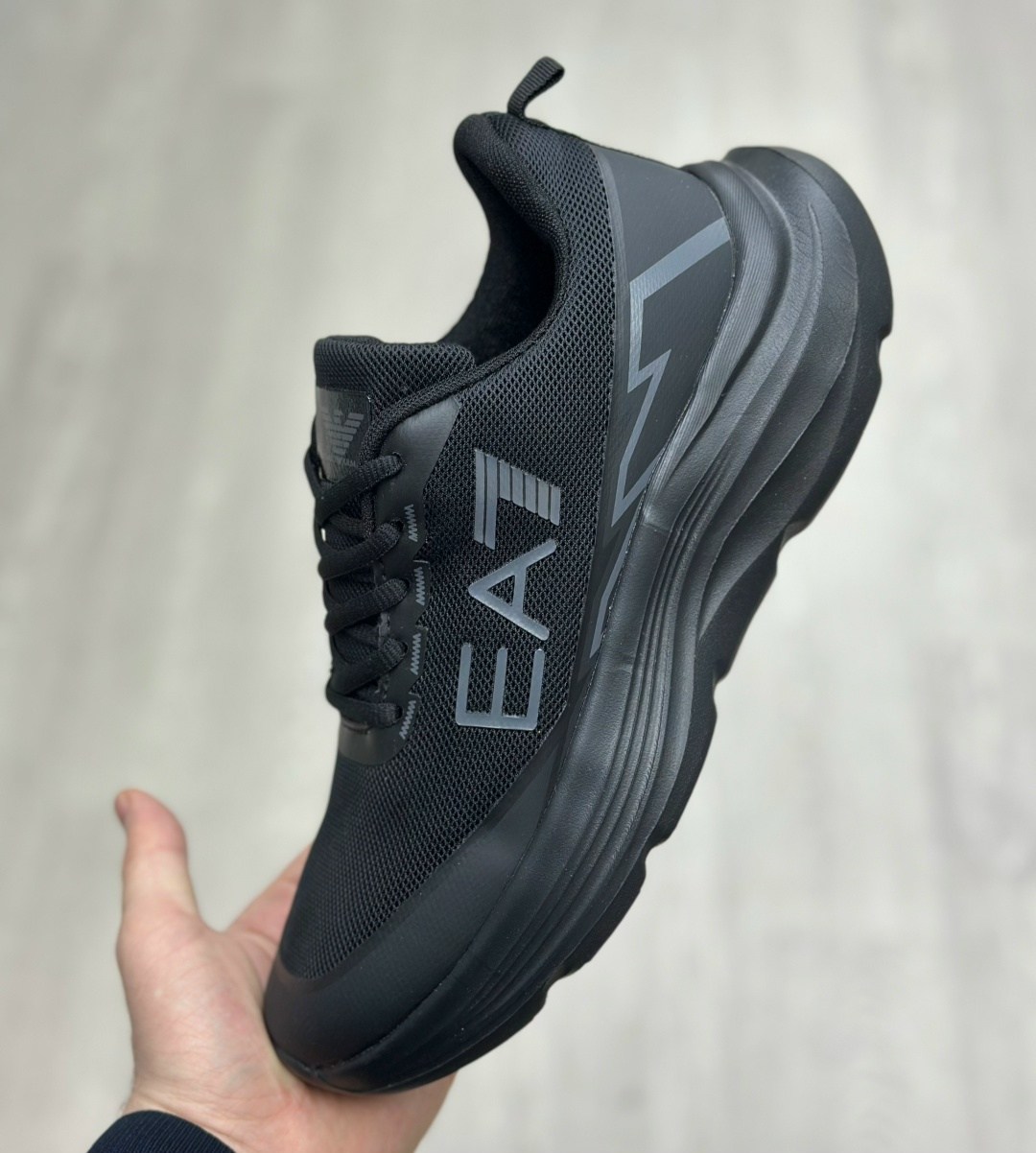 кроссовки,кроссовки еа7,,черные кроссовки,мужские кроссовки