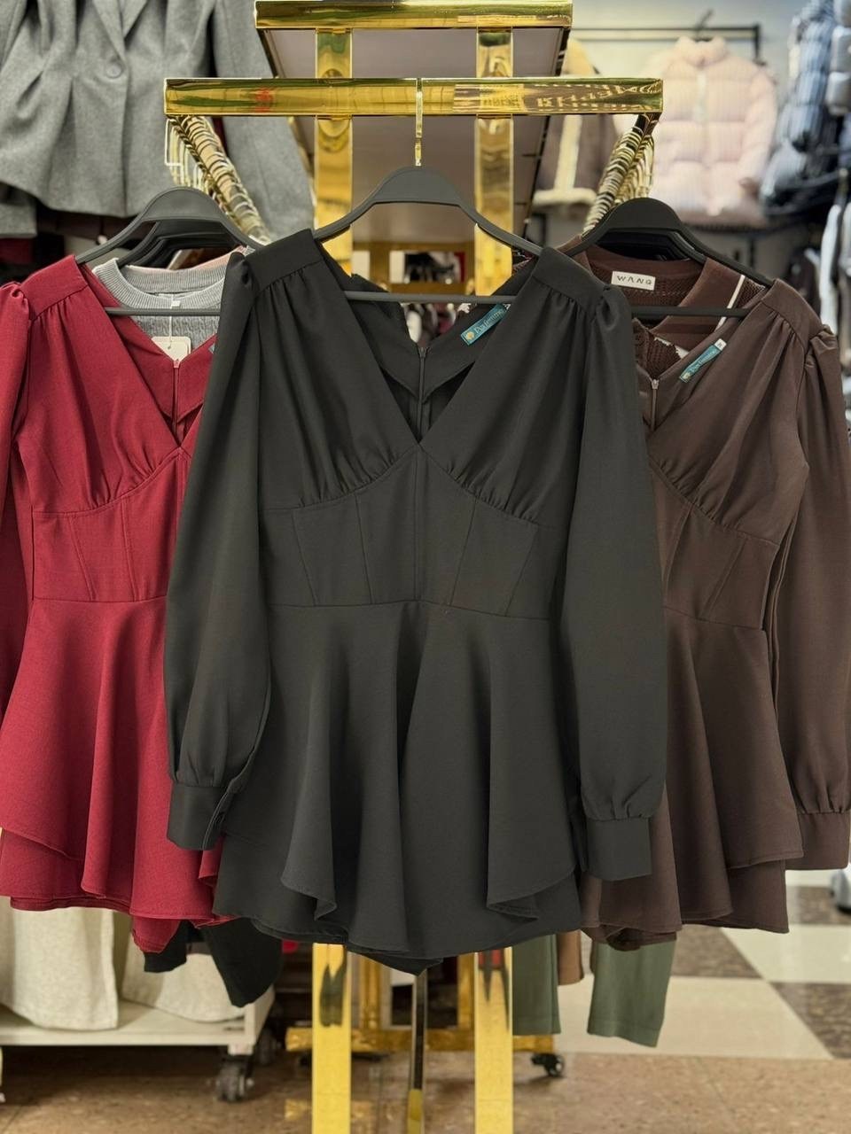 платье,стильное платье,женский костюм,платье коричневое,платье с корсетом