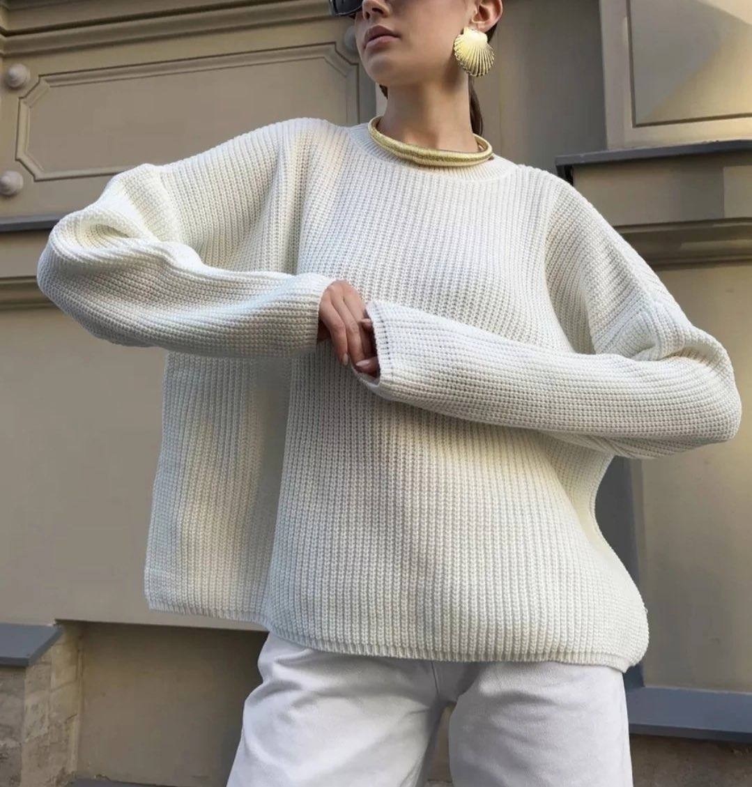 свитер туника вязаный оверсайз,теплый свитер вязаный оверсайз,свитер оверсайз теплый длинный,свитер с объемными рукавами,оверсайз свитер вязаный