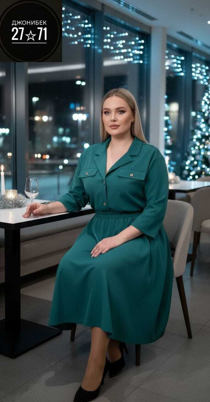 платье рубашка осеннее больших размеров illusion de choix 249652164,платье,женское платье,платье большие размеры,платье рубашка на полных женщин