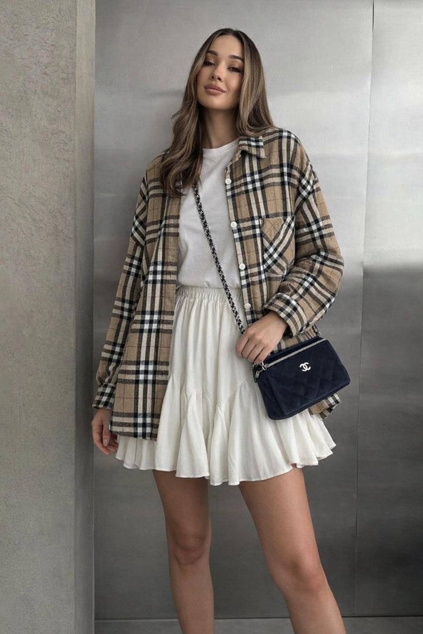 мода модная,юбка в клетку,клетчатая юбка,юбка стильная