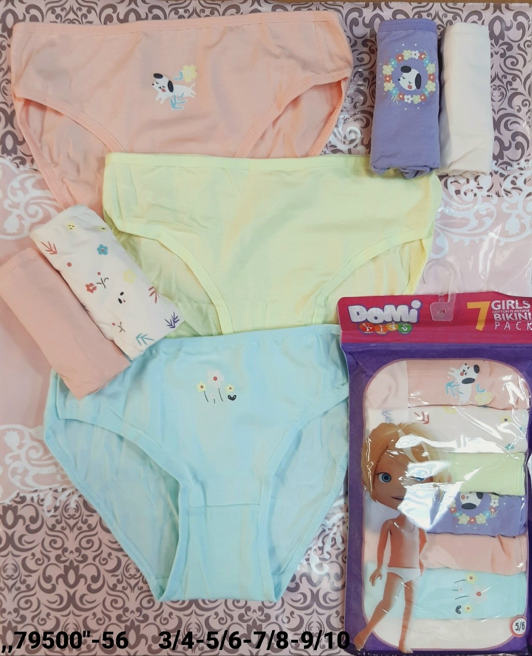 детские трусы для девочек,трусы для девочки,трусы для девочки 5шт,детские трусы для девочки набор,детские трусы для девочек donella 4171yv
