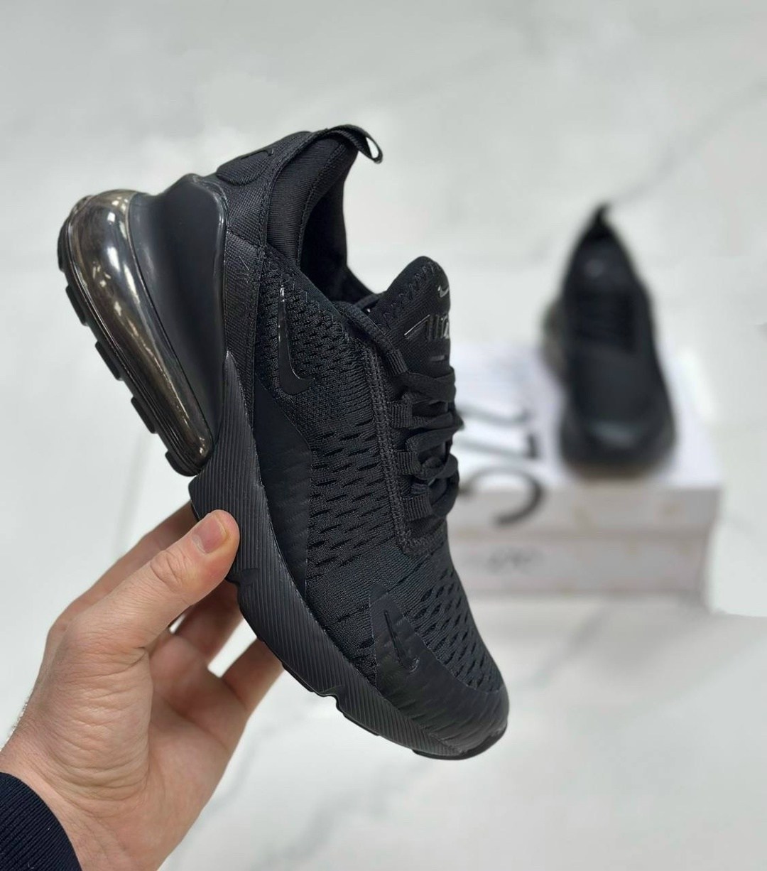 кроссовки nike air max 270,nike air max 270 triple black,мужские кроссовки nike air max 270,кроссовки,найк 270 черные