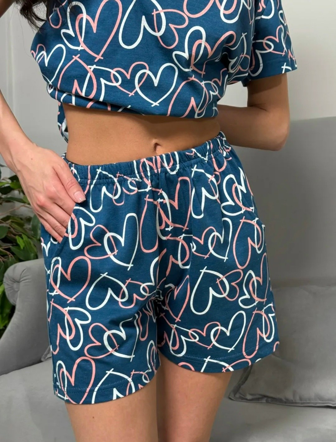 пижама женская,пижама женская с шортам,пижама комплект,пижама для женщин,пижама хлопковая