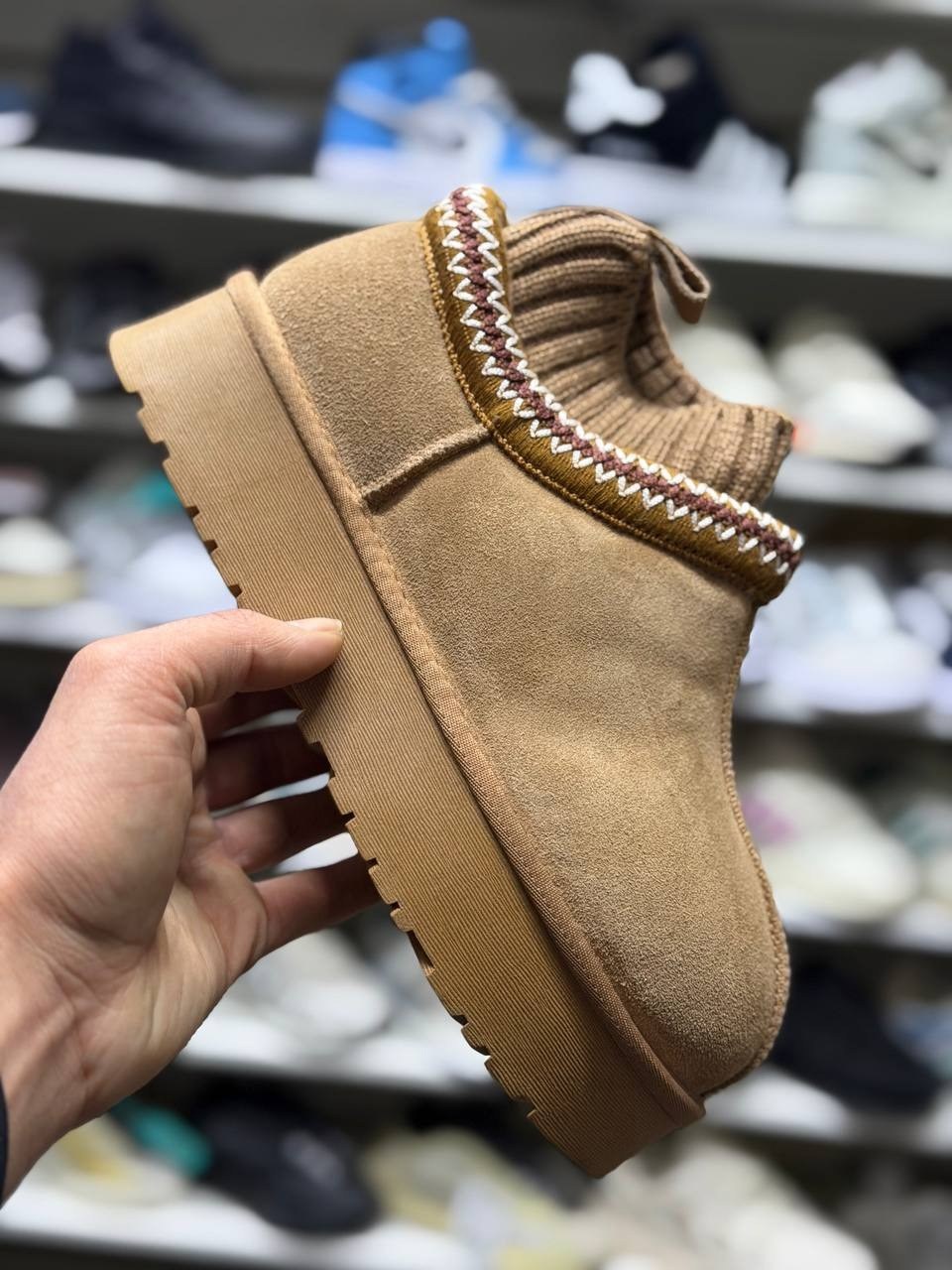 угги ugg женские,зимние угги ugg tazzette с трикотажной вставкой,женские угги,женские короткие зимние угги,угги
