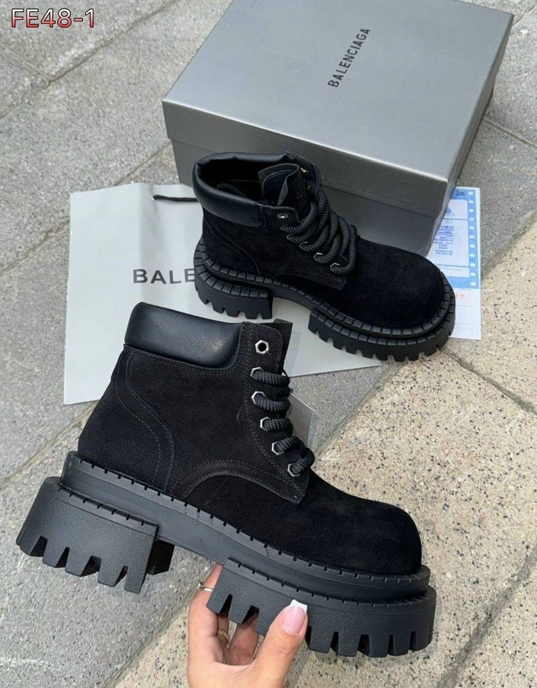 ,женские ботинки,ботинки balenciaga,ботинки balenciaga на массивной подошве,модная женская