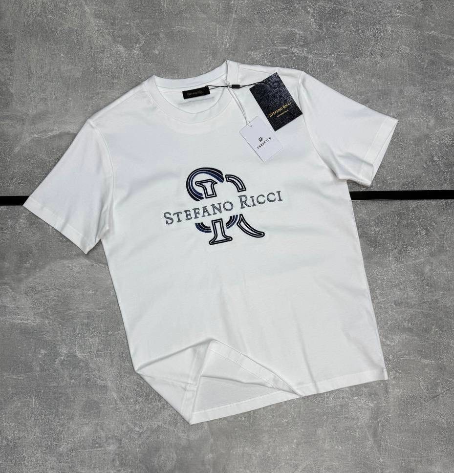 футболки мужские,футболка stefano ricci,мужская мода,футболки для мужчин,мужская футболка белая
