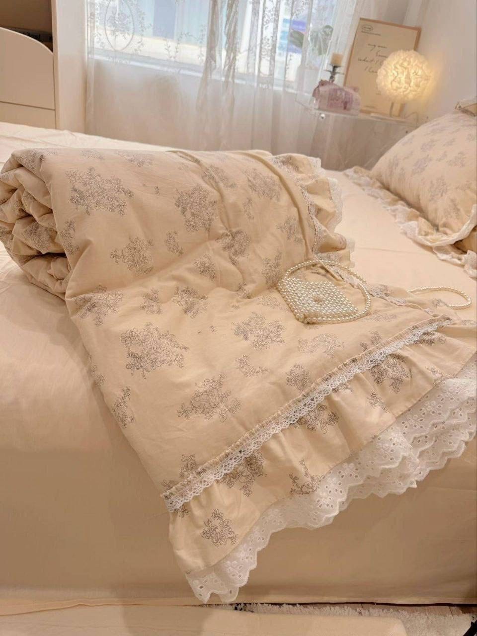 постельное белье в стиле прованс,постельное белье комплект,комплект постельного белья в корейском стиле с наволочкой,комплект постельного белья из хлопка,постельное белье с одеялом сатин люкс