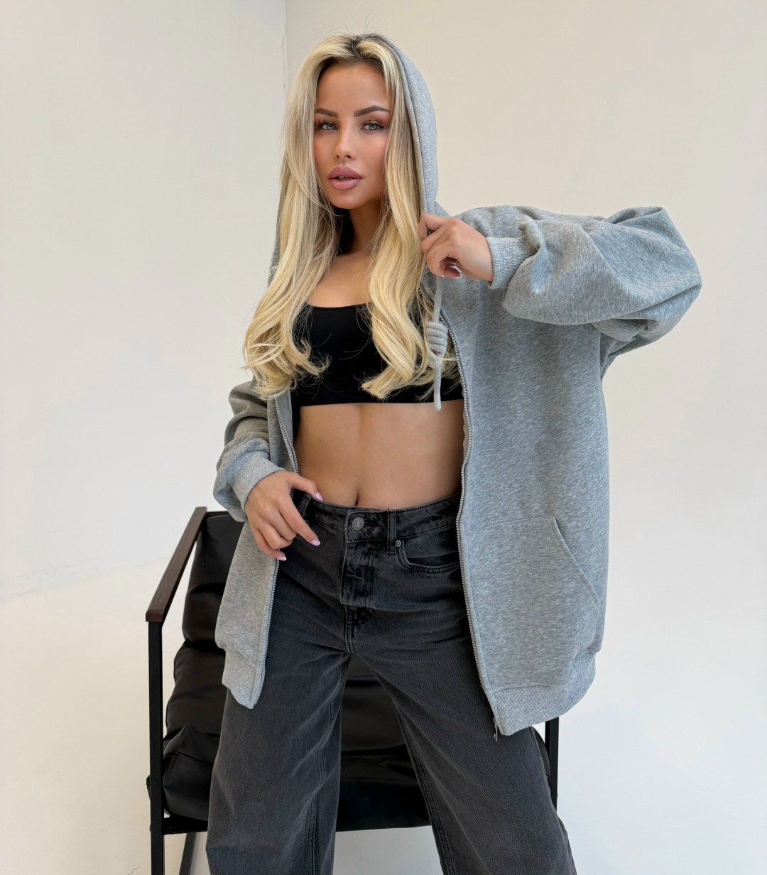 кофта худи зипка на молнии укороченная спортивная gracenn garb,толстовка женская,толстовка оверсайз с капюшоном на короткой молнии sport casual цвет розовый,толстовка оверсайз с капюшоном,толстовка ка