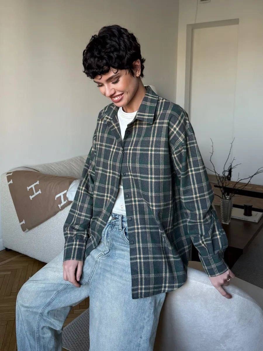 рубашка в клетку женская оверсайз,женская рубашка в клетку,рубашка розовая в клетку оверсайз,рубашка женская стильная,женская модная рубашка