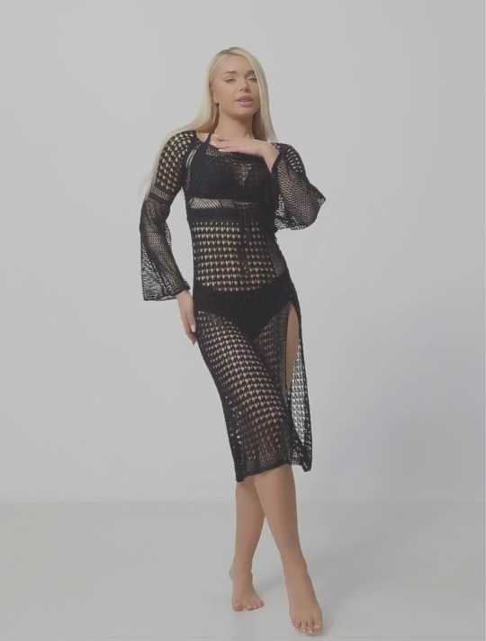 пляжная туника,пляжная туника сетка,белая туника пляжная,вязаная туника,туника пляжная женская