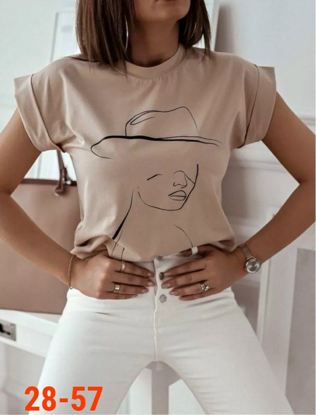 футболки женская,бежевая футболка женская,топы и футболки,женская повседневная футболка,футболка бежевая