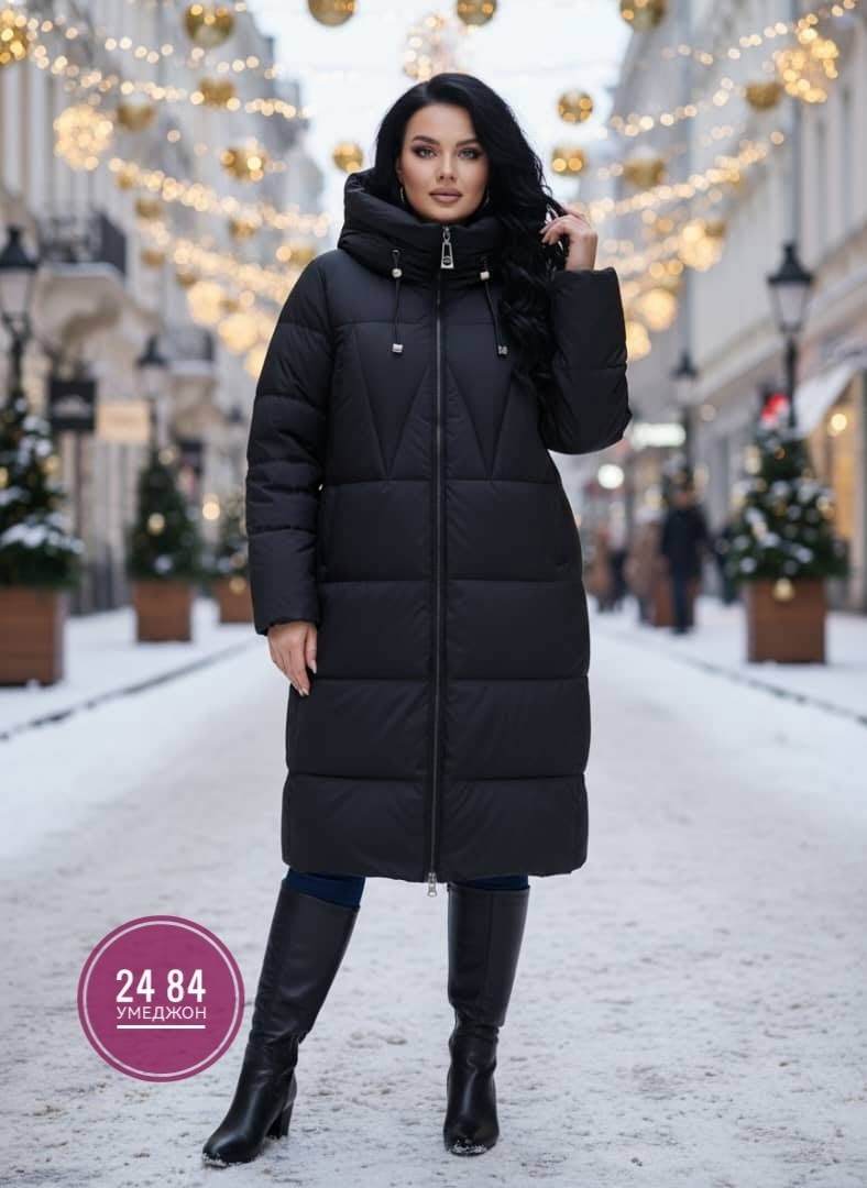 пуховик удлиненный,пуховик,пуховик женский,пуховик зимняя,куртка длинная женская зимняя