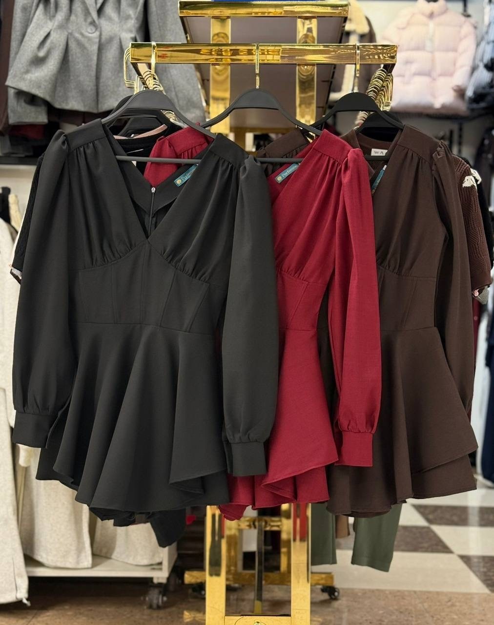 платье,стильное платье,женский костюм,платье коричневое,платье с корсетом