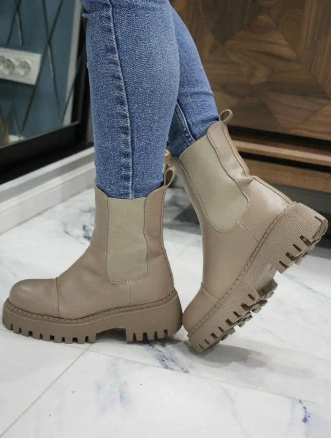 ,ботинки женские челси,ботинки женские,челси  бежевые,бежевые ботинки