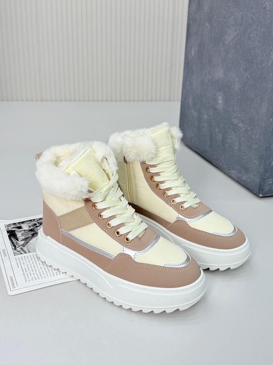 ,кроссовки женские зимние с мехом shark ice,кроссовки женские зимние,кроссовки зимние с мехом высокие,кроссовки с мехом