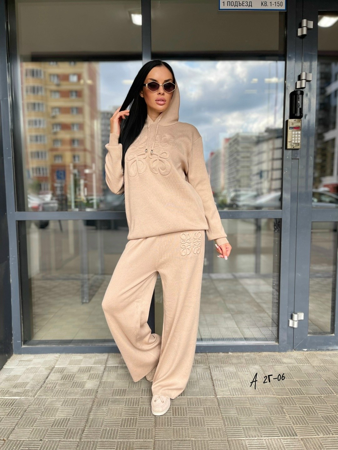 вязаный костюм свитшот и брюки trend.collection,вязаный костюм свитшот и брюки,трикотажные костюмы,костюм трикотажный женский,свитшот с брюками костюм