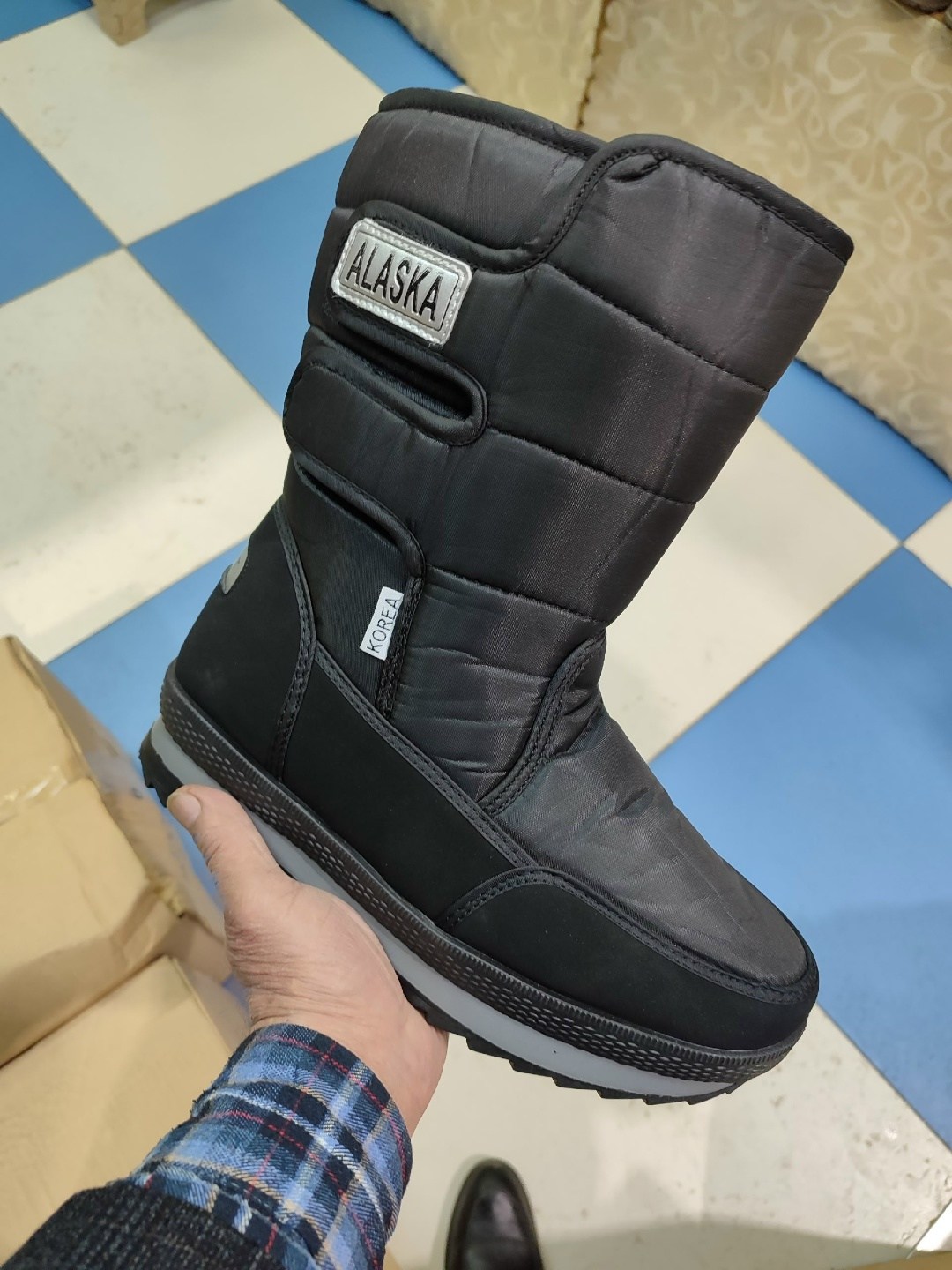 сапоги дутыши аляска,дутики,сапоги аляски мужские зимние дутыши,мужские дутики 2301-12 темно-синие,аляска дутыши дутыши мужские