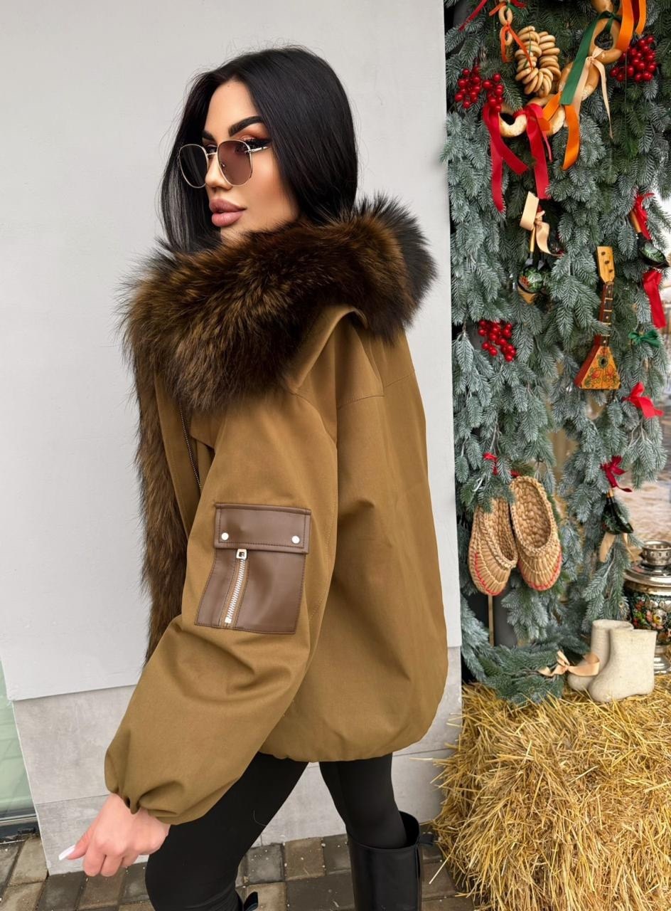 куртка мех на воротнике натуральный песец,куртка с натуральным мехом,пуховик с натуральным мехом,куртка на меху,куртка бомбер