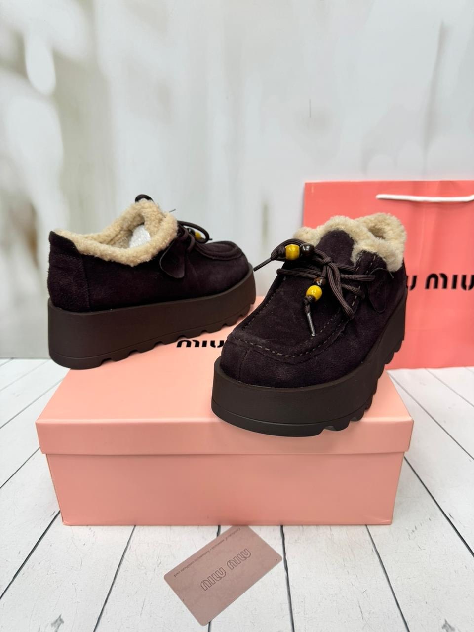 ,женские ботинки miu miu delave на меху, женская,ботинки miu miu, женская