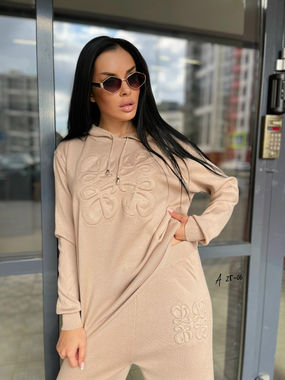 вязаный костюм свитшот и брюки trend.collection,вязаный костюм свитшот и брюки,трикотажные костюмы,костюм трикотажный женский,свитшот с брюками костюм