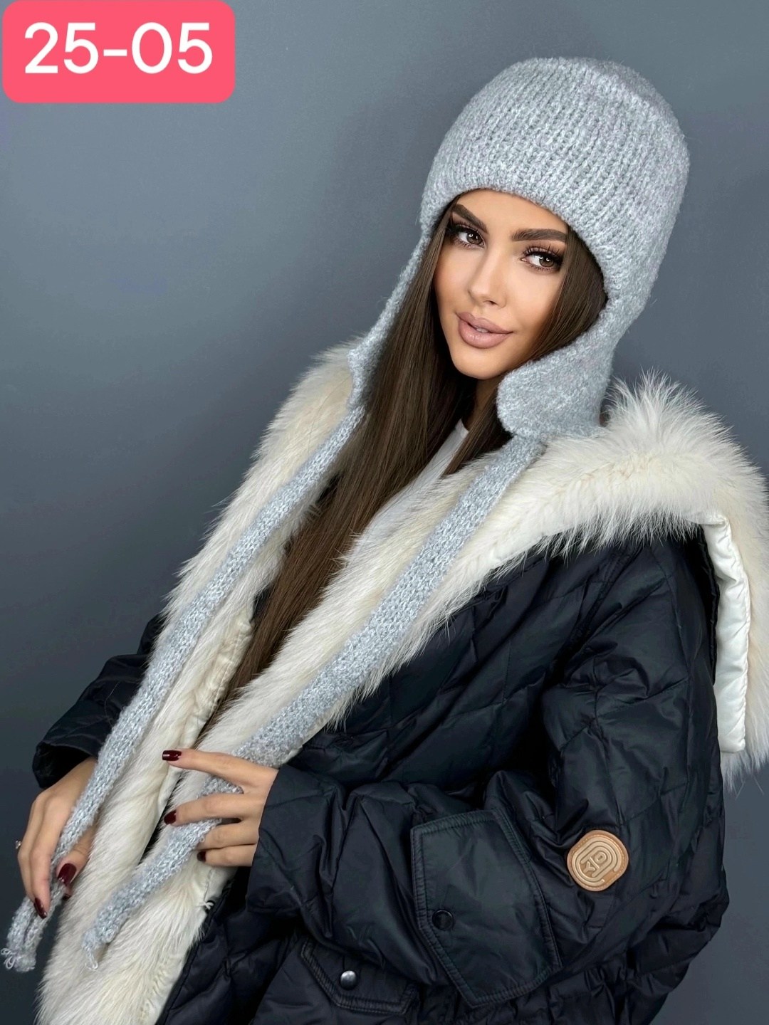 шапка женская зимняя ушанка вязаная,шапка женская зимняя вязаная теплая,шапка зимняя модная,женские шапки,зимние женские шапки