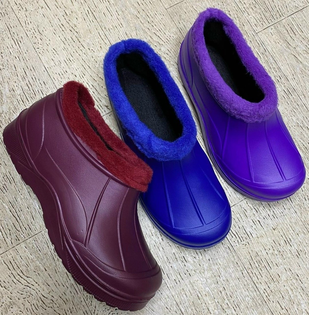 ,галоши женские утепленные эва,галоши эва утепленные,утепленные галоши женские paninter синие 37 ru,галоши женские эва