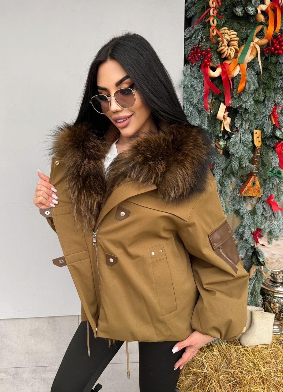 куртка мех на воротнике натуральный песец,куртка с натуральным мехом,пуховик с натуральным мехом,куртка на меху,куртка бомбер