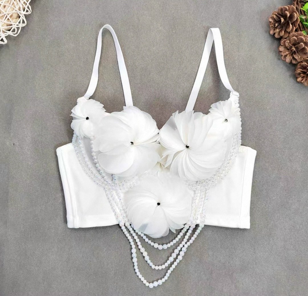 милое нижнее белье,женские бюстгальтеры,бюстгальтер с бусами,бюстгальтер бюстье,женский цветочный бюстгальтер с бисером